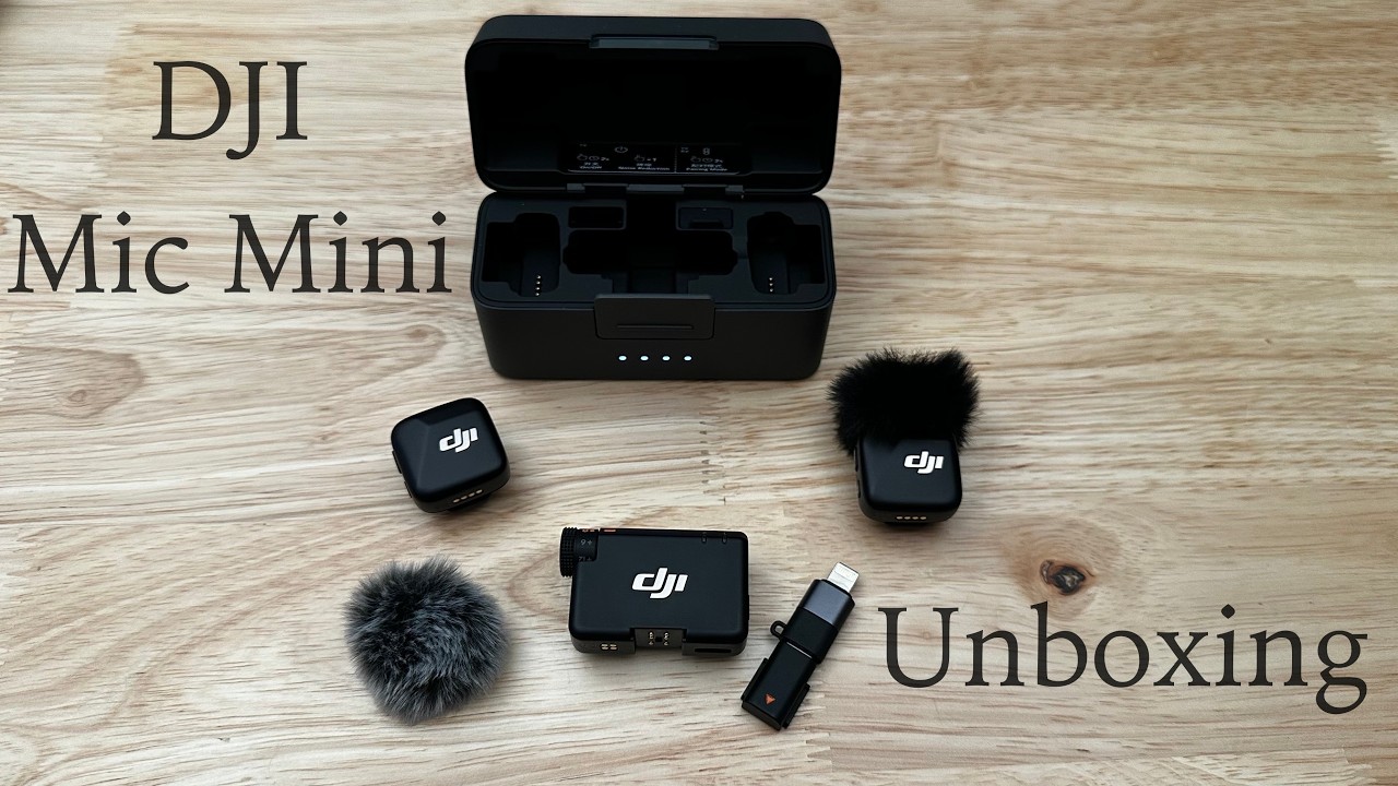 Распаковка DJI Mic Mini