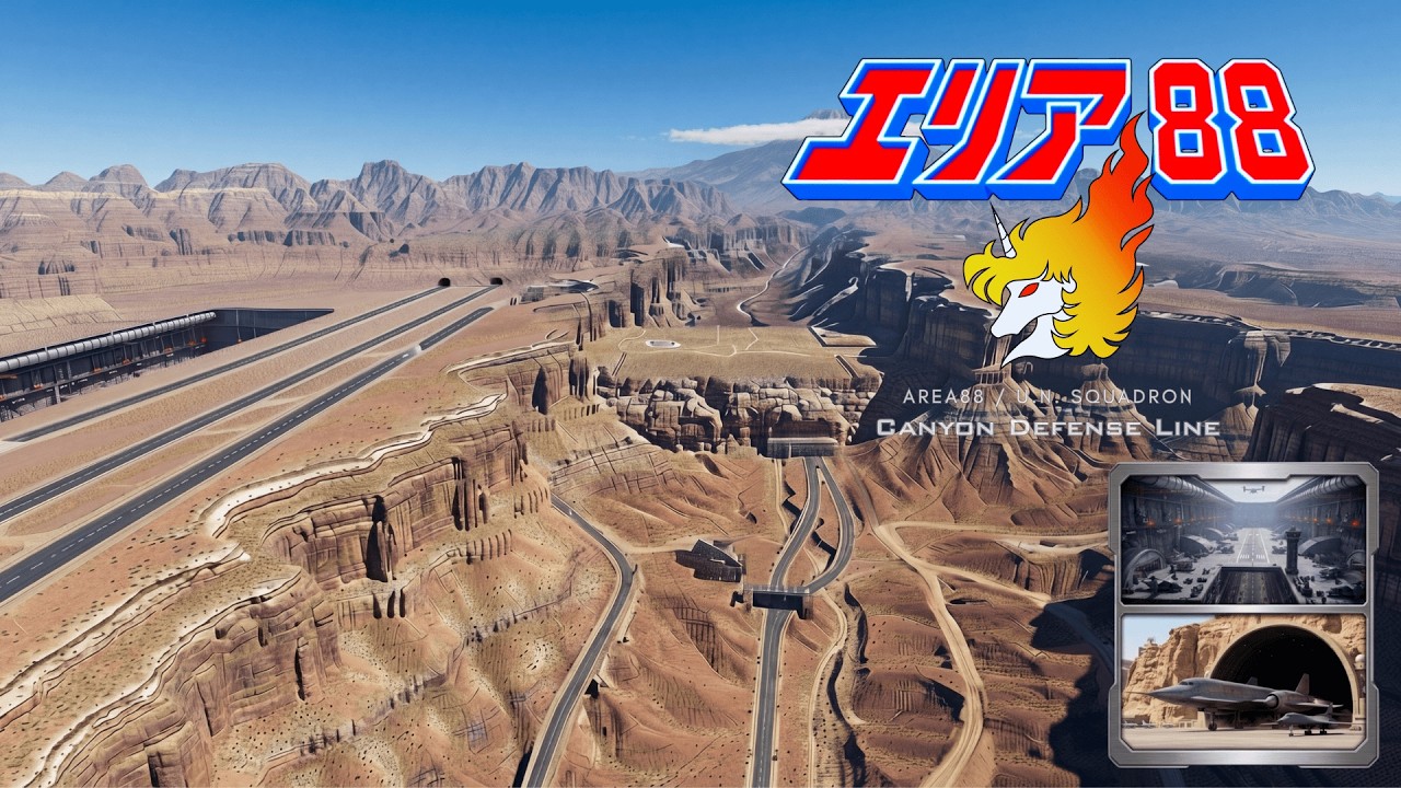エリア88 / U.N. Squadron / Canyon Defense Line