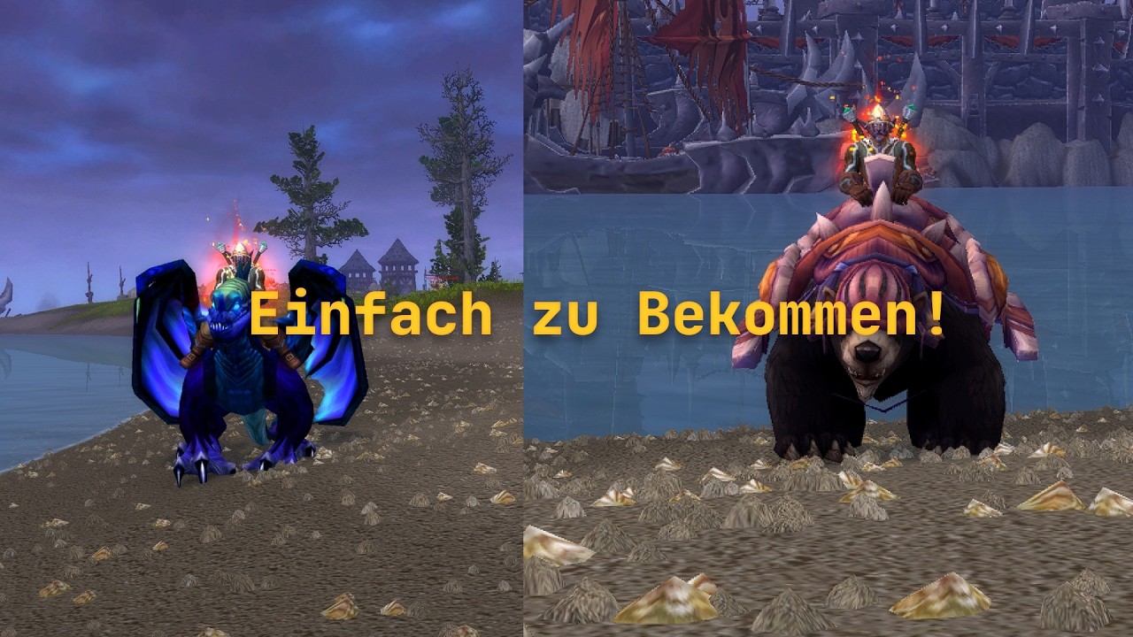 Coole Mounts, die du HEUTE noch bekommst! (100% Drop Chance Guide)