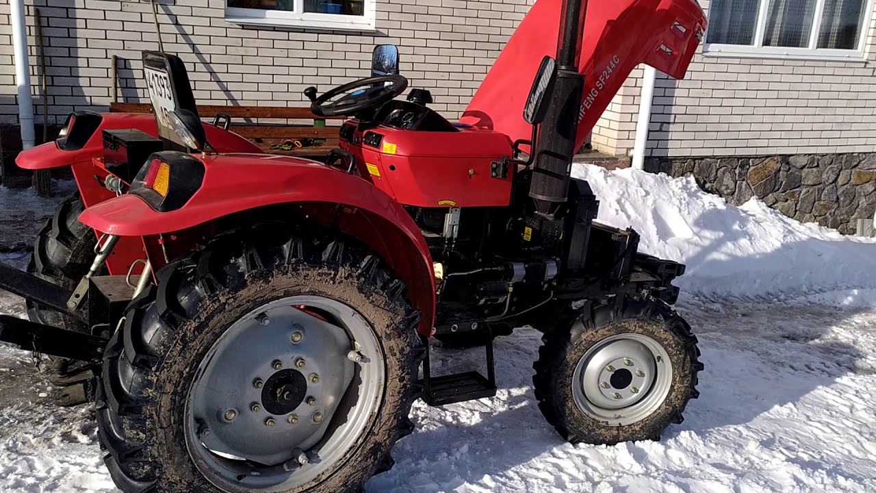 SHIFENG SF 244C Рік роботи трактором та модернізація