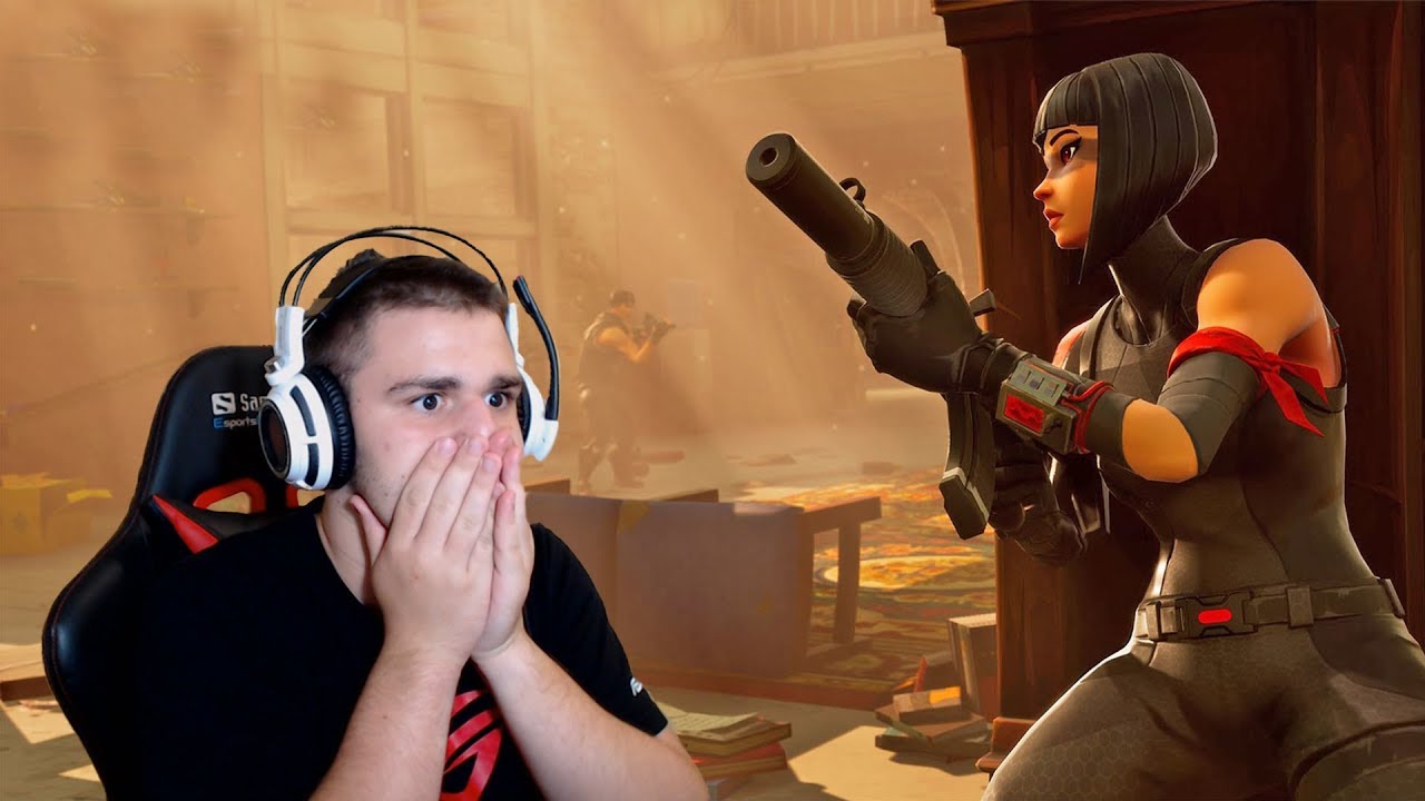 NEVEROVATNI FORTNITE MOMENTI(REAKCIJA) !!!