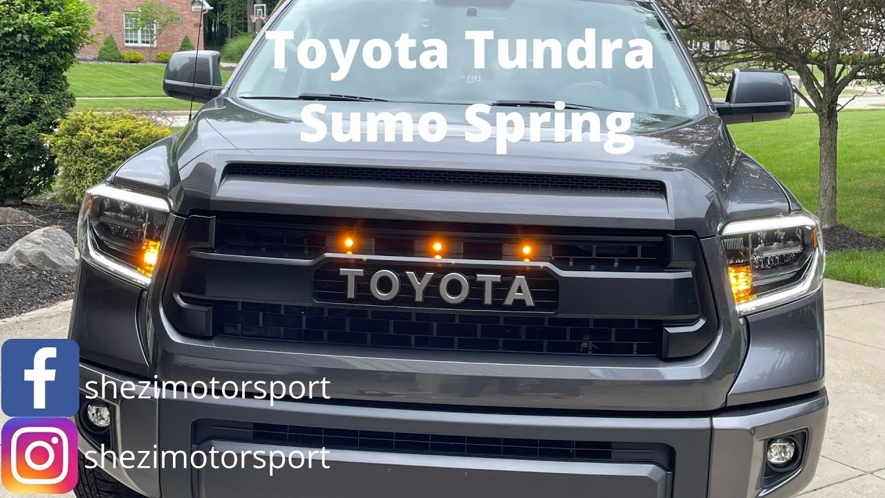 Установка пружин Toyota Tunda Sumo