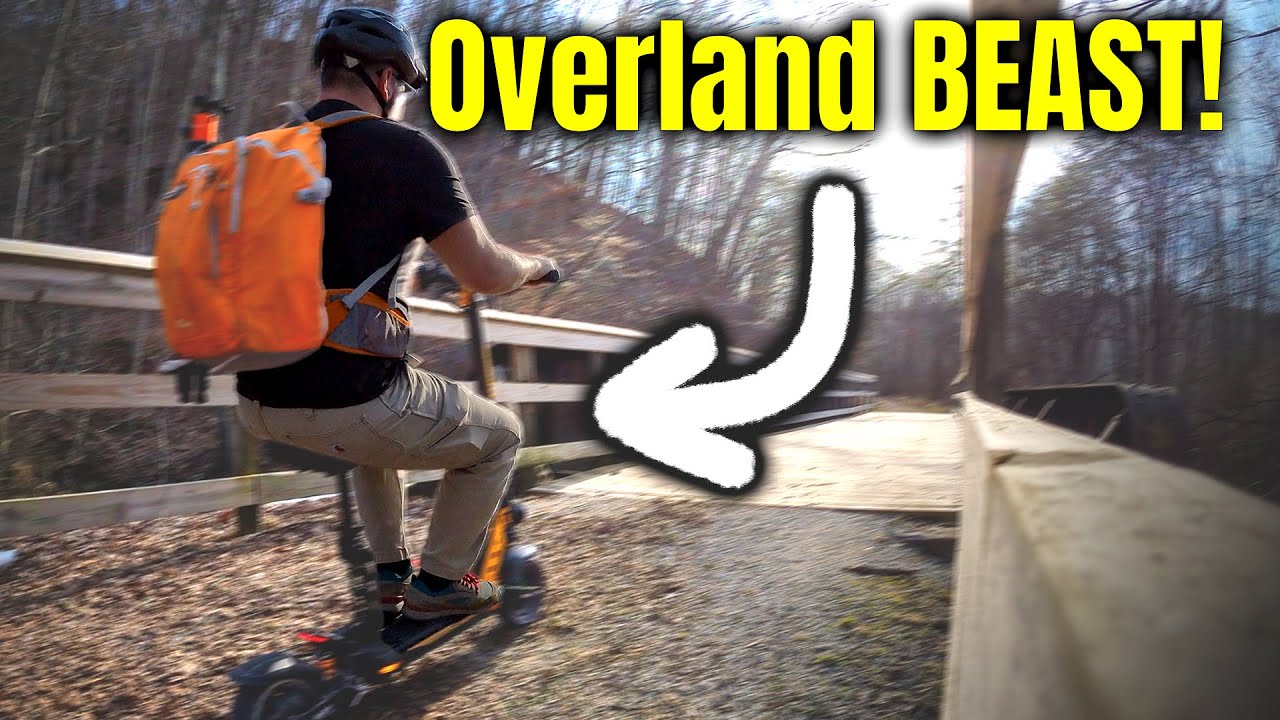 Camping and Overlanding with an Off Road E-Scooter! Ausom Leopard