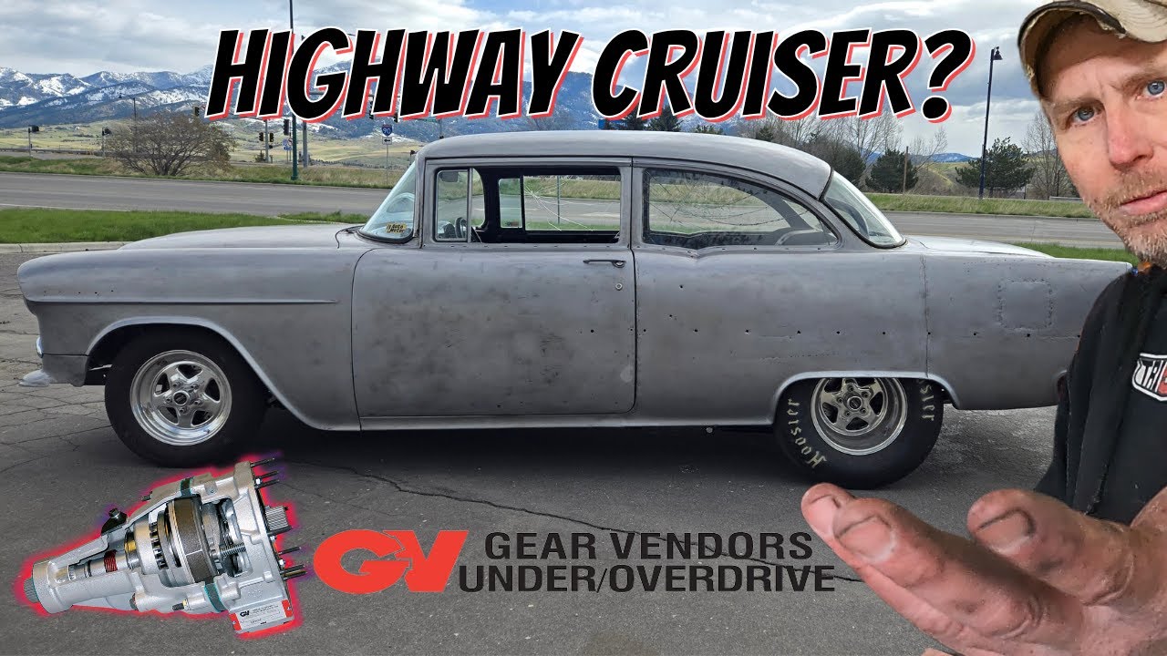How to Install Gear Vendors Overdrive - Making the Baremetal '55 a Highway Cruiser!