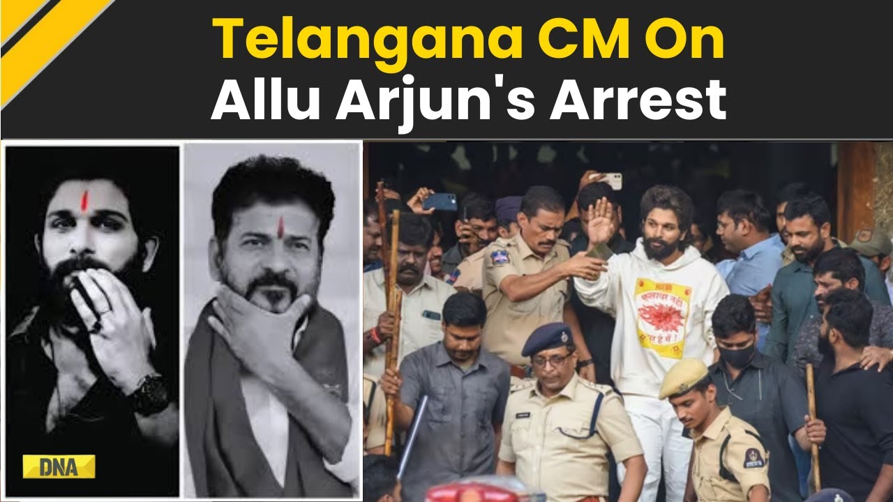 Allu Arjun Arrested: Telangana CM Revanth Reddy On Actor Allu Arjun's Arrest | Pushpa 2 The Rule