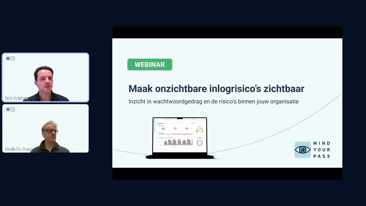 Webinar: Maak onzichtbare inlogrisicos zichtbaar