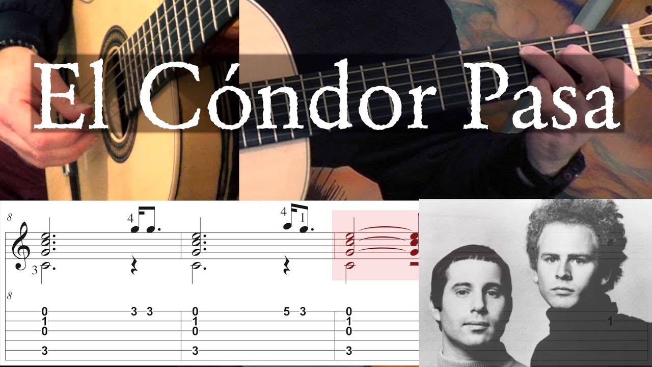 EL CONDOR PASA - Easy Arrangement - Full Tutorial with TAB - Fingerstyle Guitar