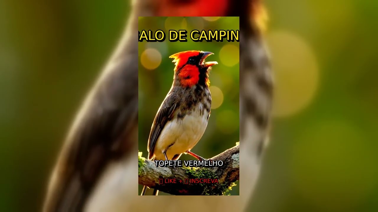 Canto do Galo de Campina - 2H para Esquentar e Relaxar em 4K