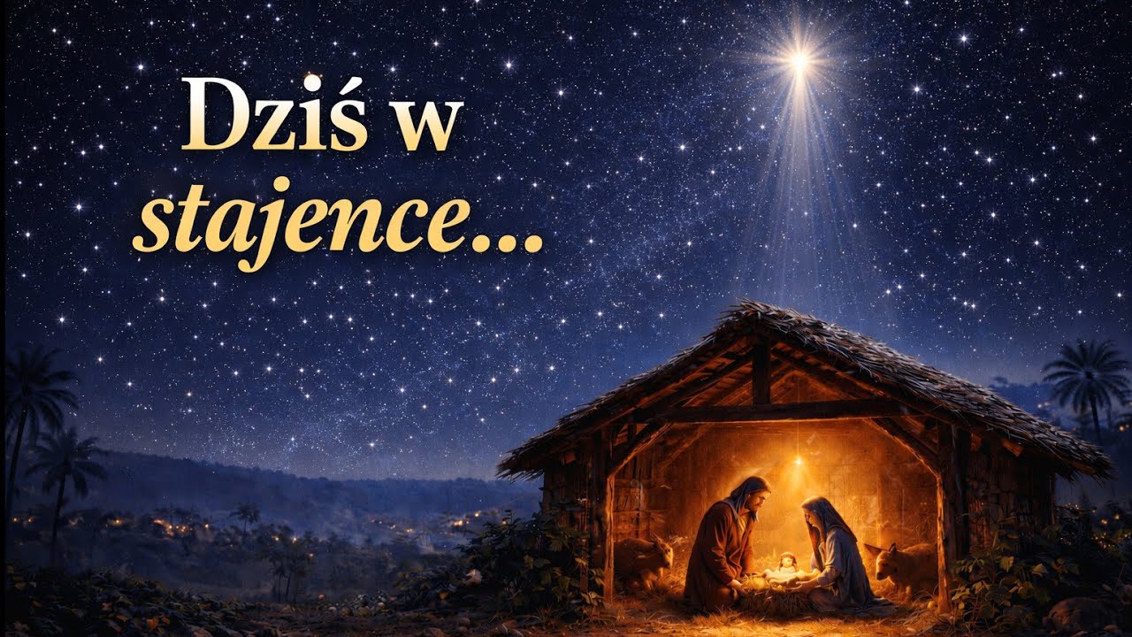 Dziś w stajence – kolęda bożonarodzeniowa | kolędy polskie