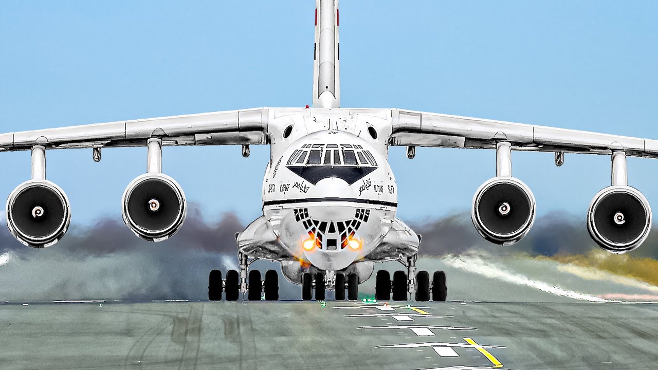 Very RARE And SPECIAL Aircraft - IL-76, B747-200, VIP A340... | Belgrade Airport Plane Spotting 🇷🇸 