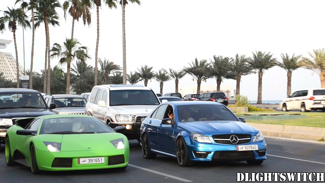 Colourful Cars on the Corniche in Ramadan (2013)