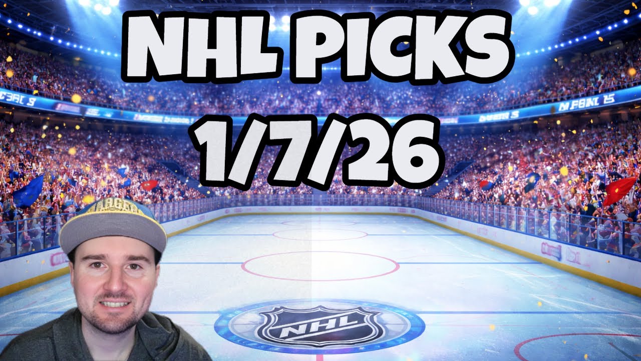 🏒🔥 NHL Picks Today - Best Expert Predictions for 1/7/26 ! 🏒🔥
