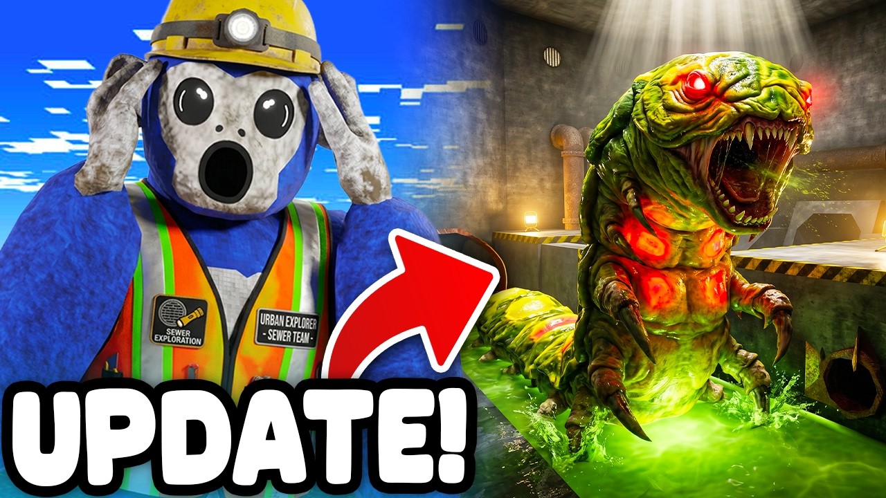 I Got EARLY ACCESS to the NEW SEWERS MAP and its INSANE in Scary Baboon! (Scary Baboon VR)