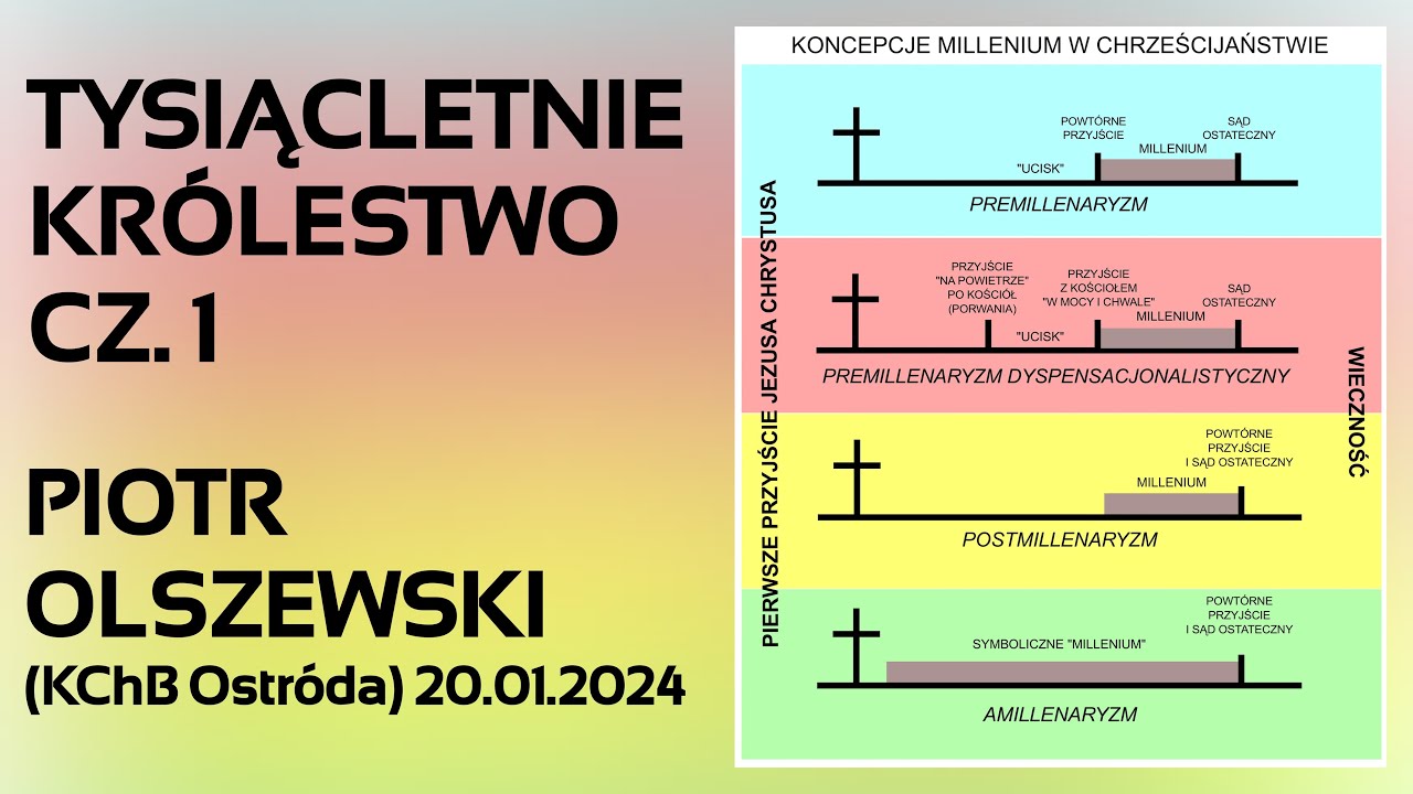 Tysiącletnie Kr&oacute;lestwo Cz. 1 (20.01.2024) &ndash; Br. Piotr Olszewski (KChB Ostr&oacute;da) #chwe