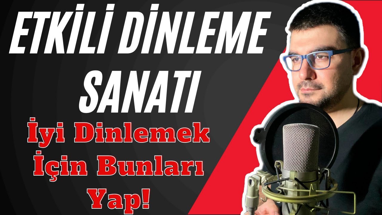 Diksiyon Dersi | İyi Bir İletişimde Dinleme Nasıl Olmalı?