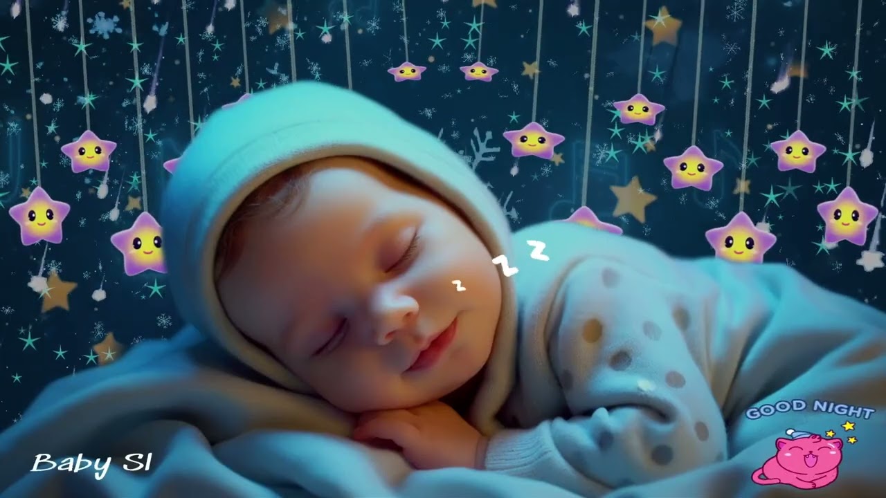 Baby Sleep Music 🌙 Sleep Instantly in 3 Minutes 💖 Mozart & Brahms Lullabies | Overcome Insomnia Fast