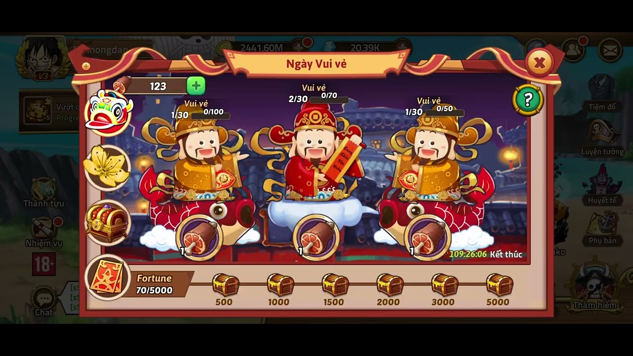 Huyền Thoại Hải Tặc - Hành Trình Cày Chay Lên Vip Tập 34