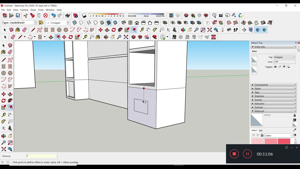 SKETCH-UP 3D MODELING WARDROBE