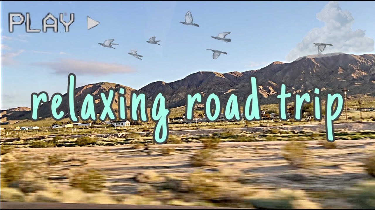 Road Trip Side View (with relaxing music)