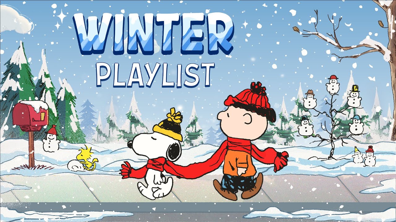 Playlist | 스누피와 함께하는 평화로운 겨울 아침 ❄️🎶 하루를 잘 시작할 수 있는 편안한 음악 | Winter Jazz