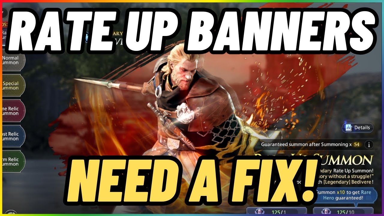 🚨WARNING🚨200 Summons In Rate Up Banner In King Arthur Legends Rise