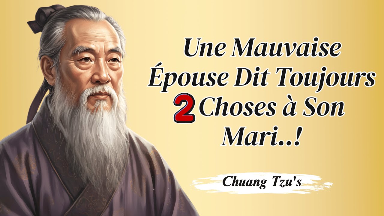 Trois Décisions Courageuses : Le Silence, Dire Non et S'en Aller | Citations de Chuang Tzu