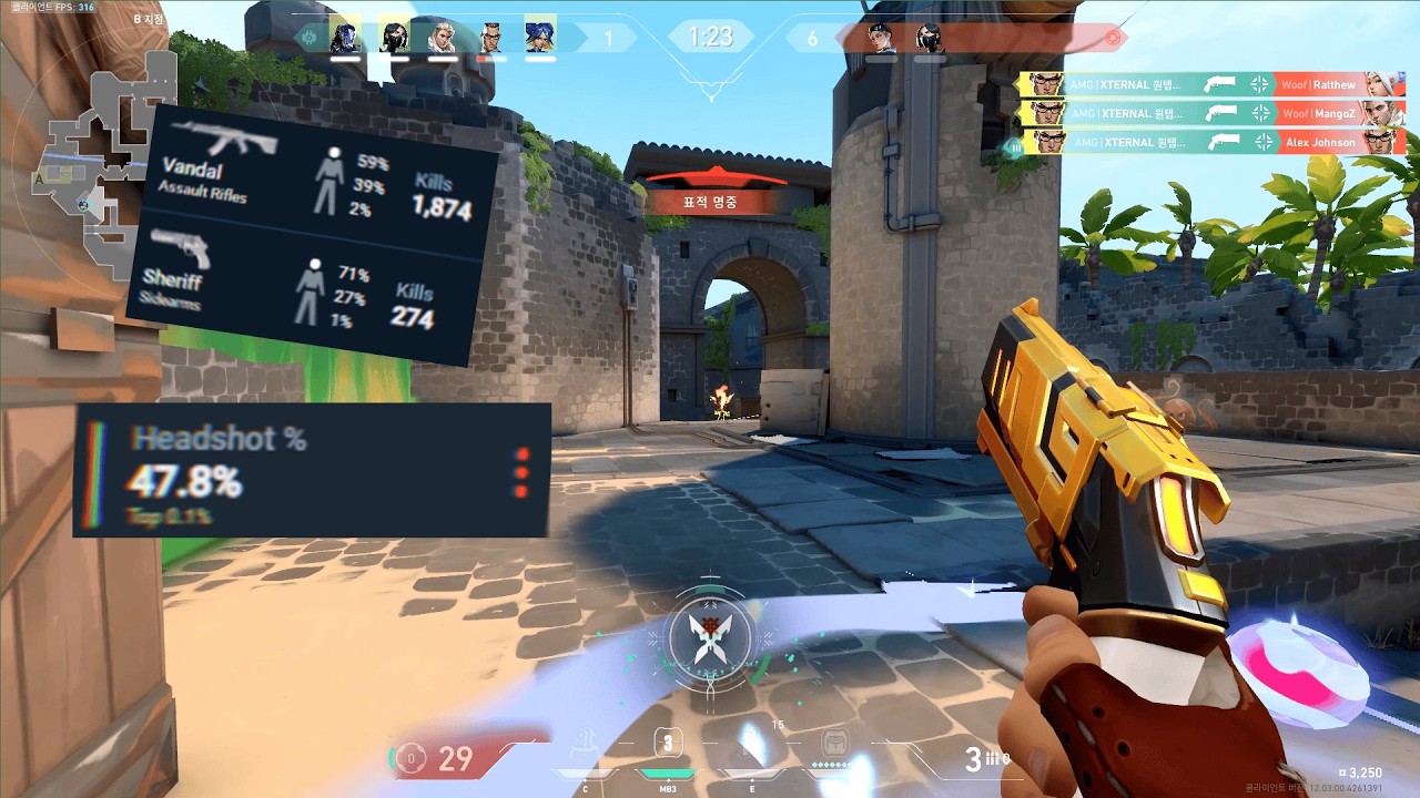 top 0.1% headshot aim