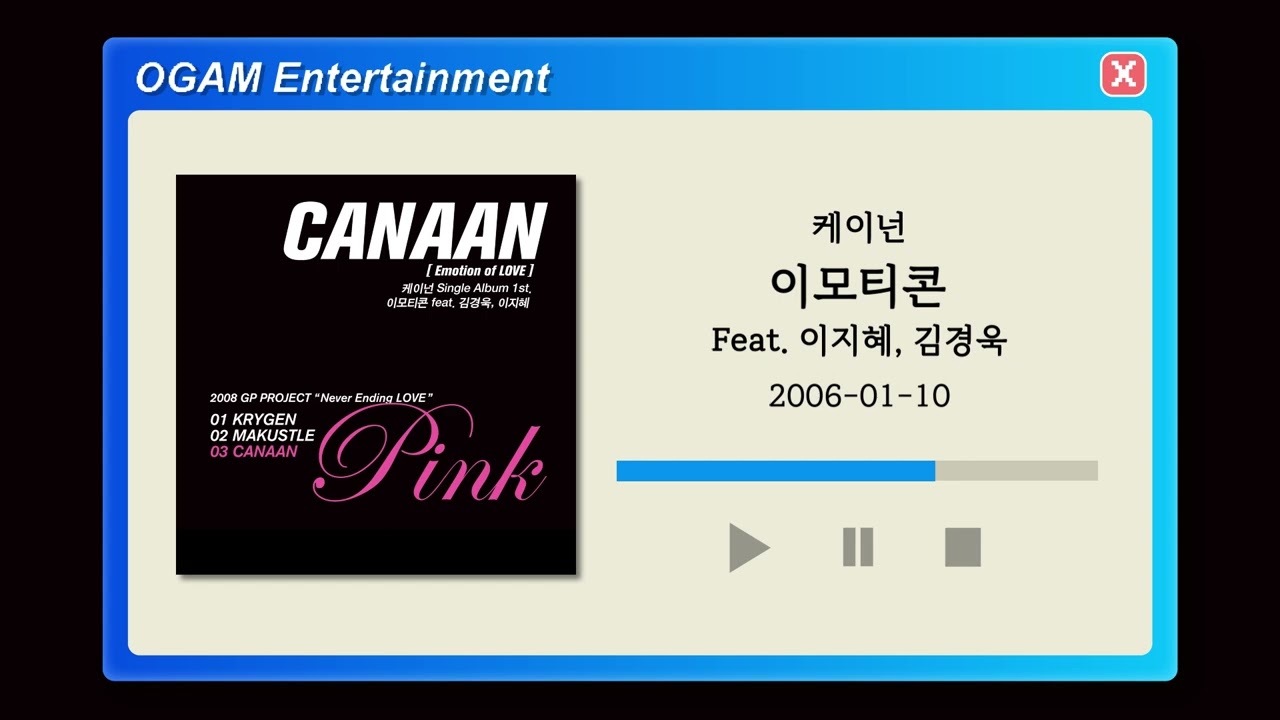 [BEST SELLER] 케이넌 - 이모티콘 (Feat. 이지혜, 김경욱)