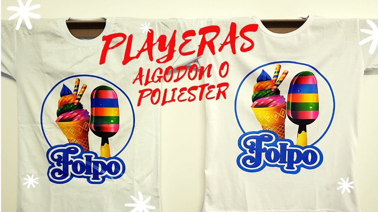 🔴 SUBLIMA ASÍ PARA OBTENER EXCELENTES RESULTADOS SOBRE ALGODÓN O POLIESTER .