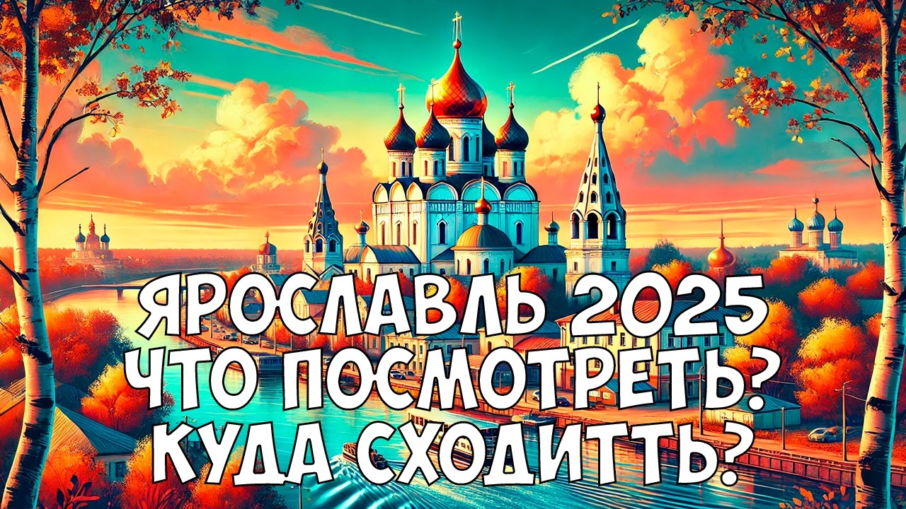 Ярославль 2025 | Обзор | Путешествие | Достопримечательности | Дорога | Что посмотреть?