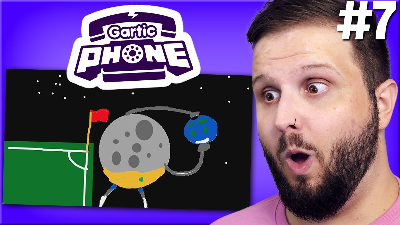 Gartic phone com amigos mas só tem artista