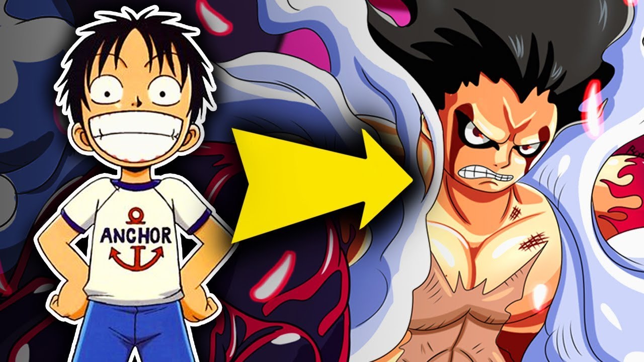 ВСЕ ПАВЕР-АПЫ ЛУФФИ и его потанцевал за 10 минут | Аниме Ван Пис. One Piece