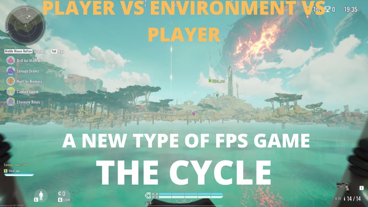 PLAYER vs ENVIRONMENT vs PLAYER  ||  CROSS GENRE GAME  ||  THE CYCLE  ||