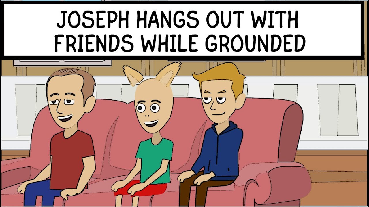 Joseph Hangs Out With Tom & Joey While Grounded