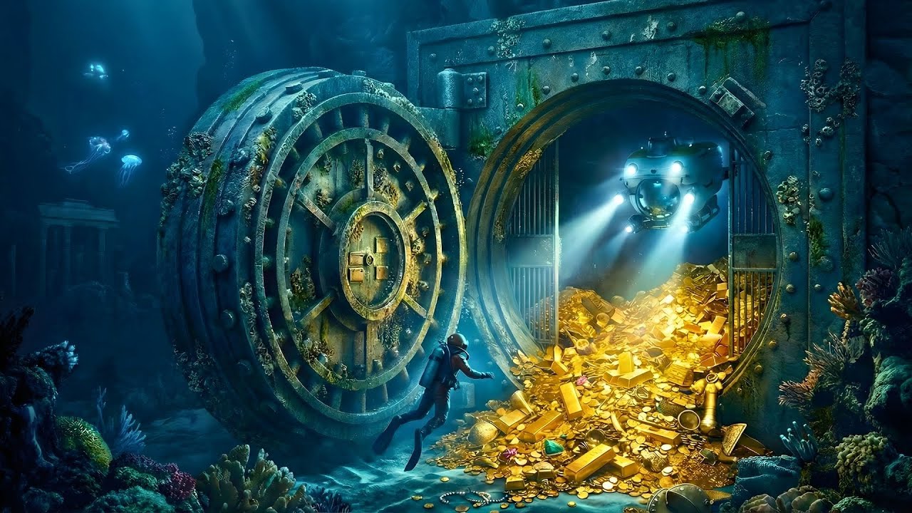 $1.2 Trillion Sunken Vault Discovered Under the Ocean Floor