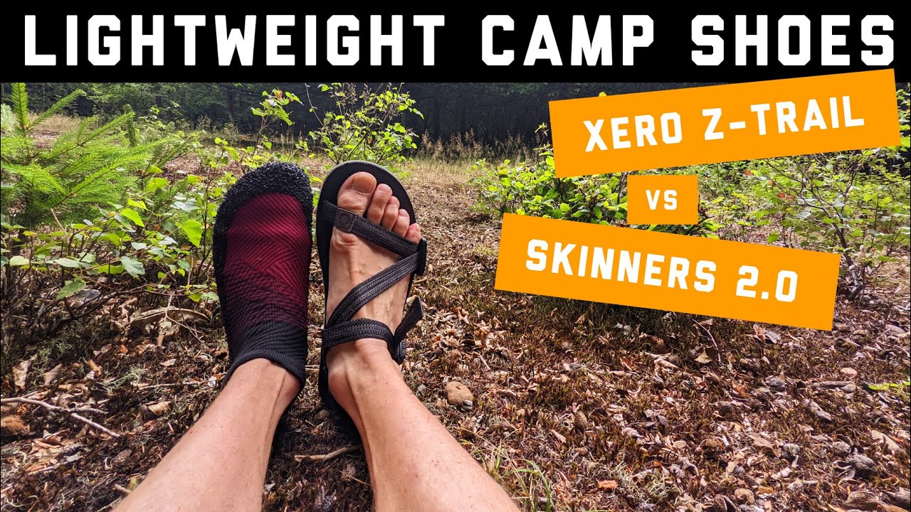 Lightweight Camp Shoes : Xero Shoes Z-Trail vs Skinners 2.0