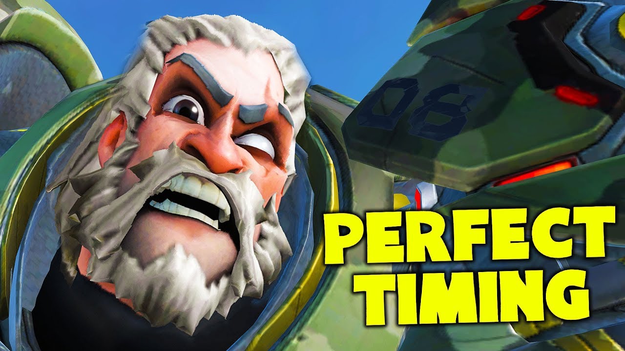 REINHARDT'S WET DREAM!! (PERFECT TIMING) - Overwatch Funny Moments & Best Plays #116
