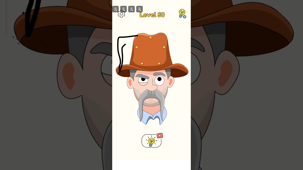 Dop 4 Level 50 (Draw one part) #game #dop 4