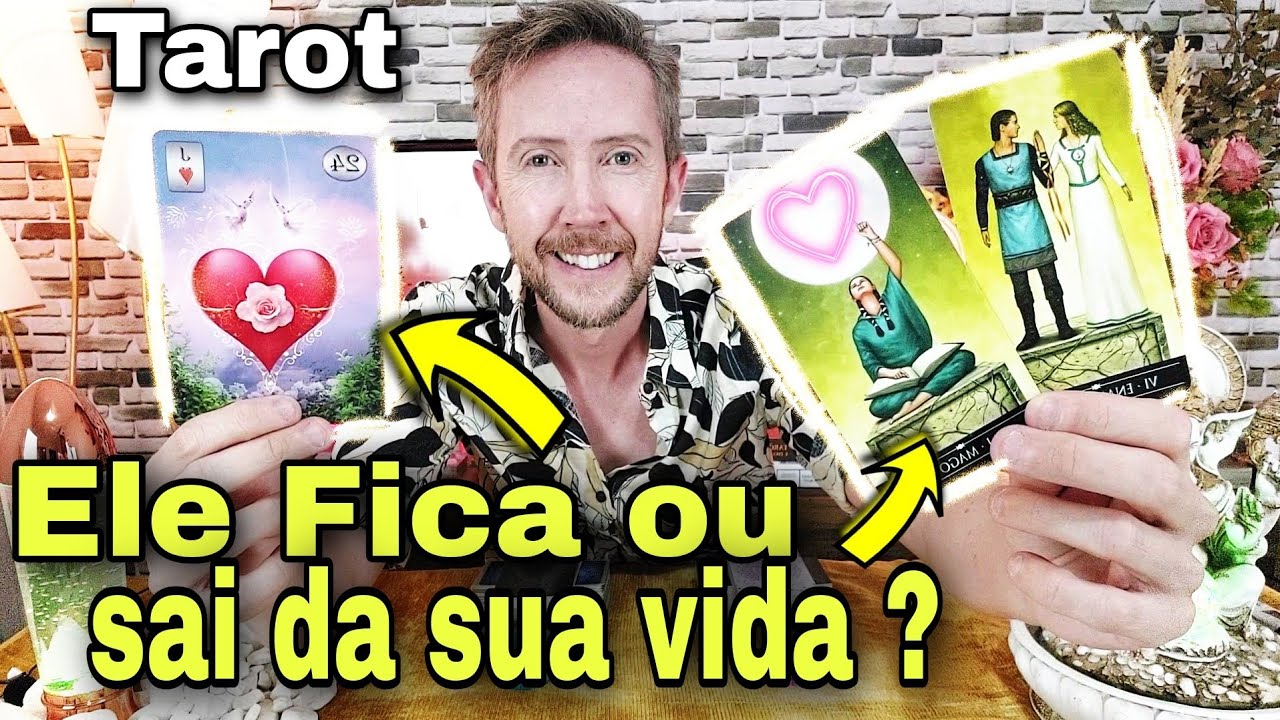 Ele fica ou sai da sua vida ? Qual o futuro dessa relação ? Como ele está em relação a mim tarot ?