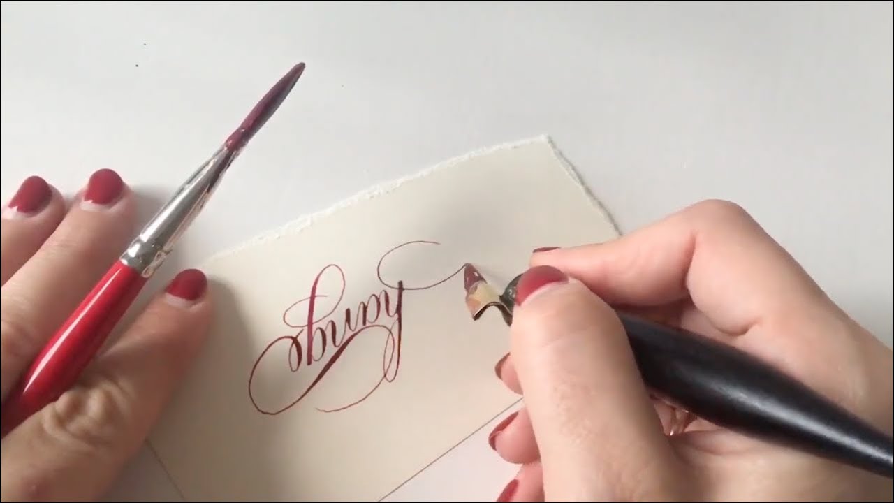 AWESOME COPPERPLATE CALLIGRAPHY COMPILATION