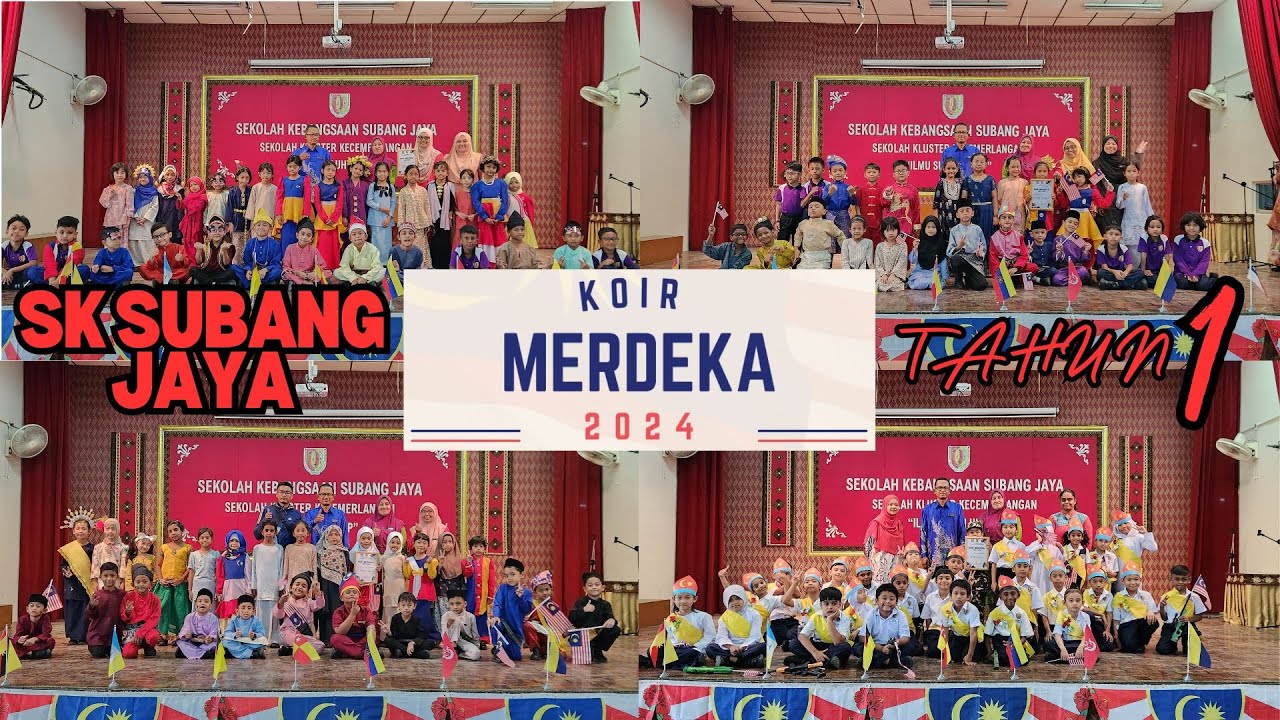 Koir Merdeka Tahun 1 - SK Subang Jaya 2024