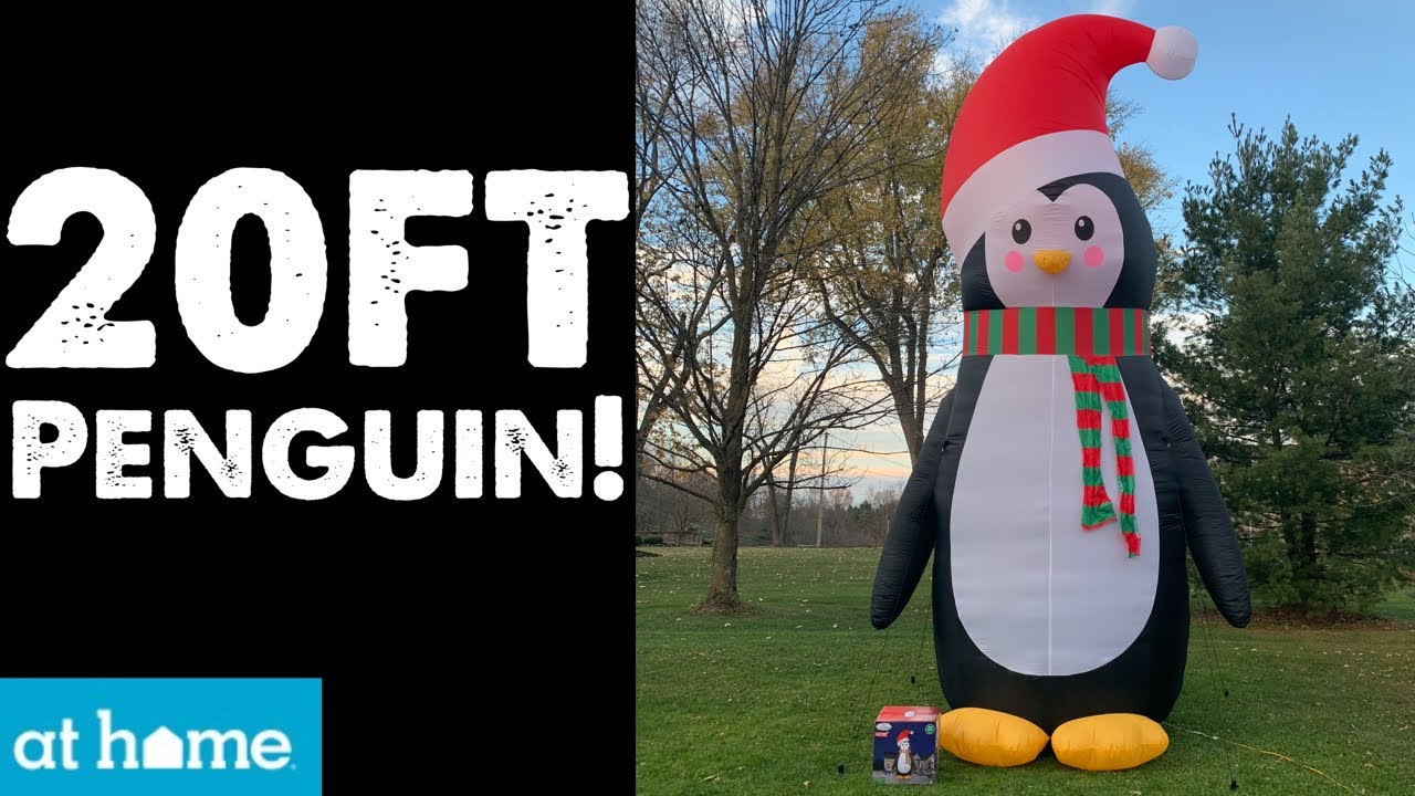 NEW FOR 2024 | Christmas Inflatable 20FT Penguin! [4K]