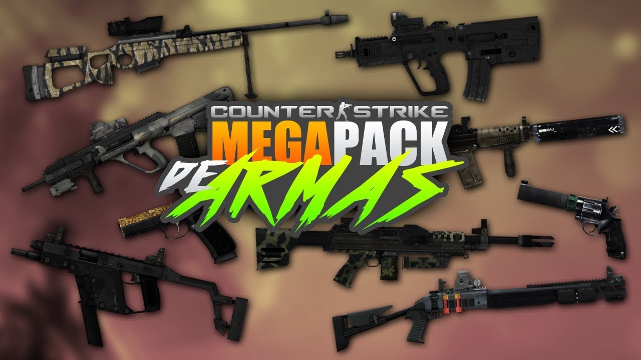 Mega Pack De Armas Tácticas Para CS 1.6
