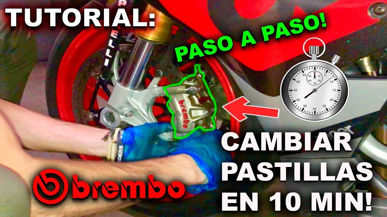 COMO CAMBIAR PASTILLAS DE FRENO A TU MOTO (HAZLO TU MISMO)