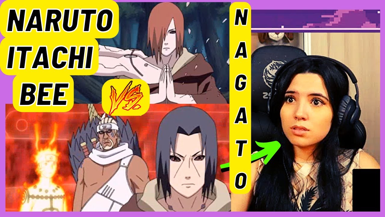 @Brenda Mizuki React ITACHI, NARUTO E BEE VS NAGATO