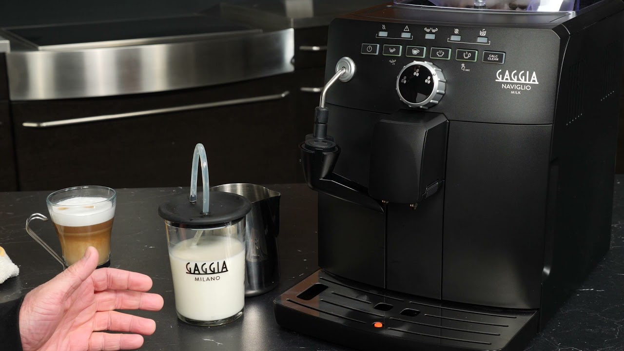 Gaggia Naviglio Milk: How to Make Milk Drinks