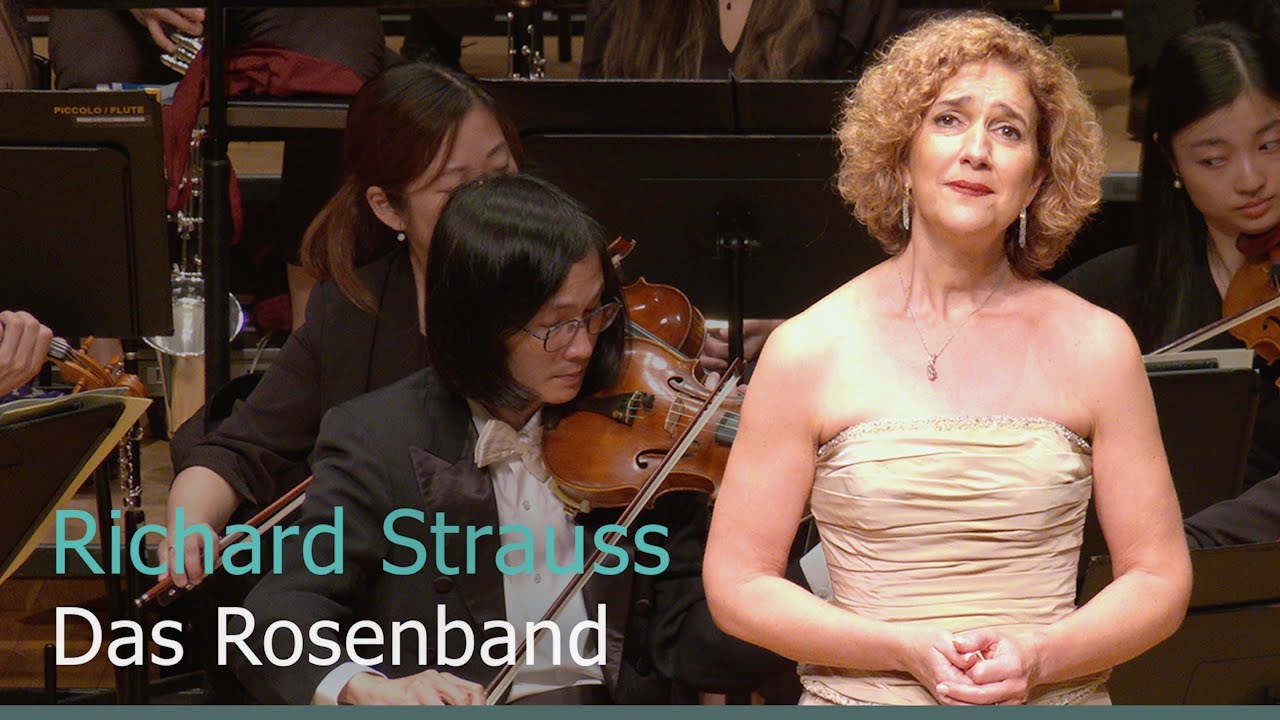 Richard Strauss: Das Rosenband | Juliane Banse | Christoph Poppen