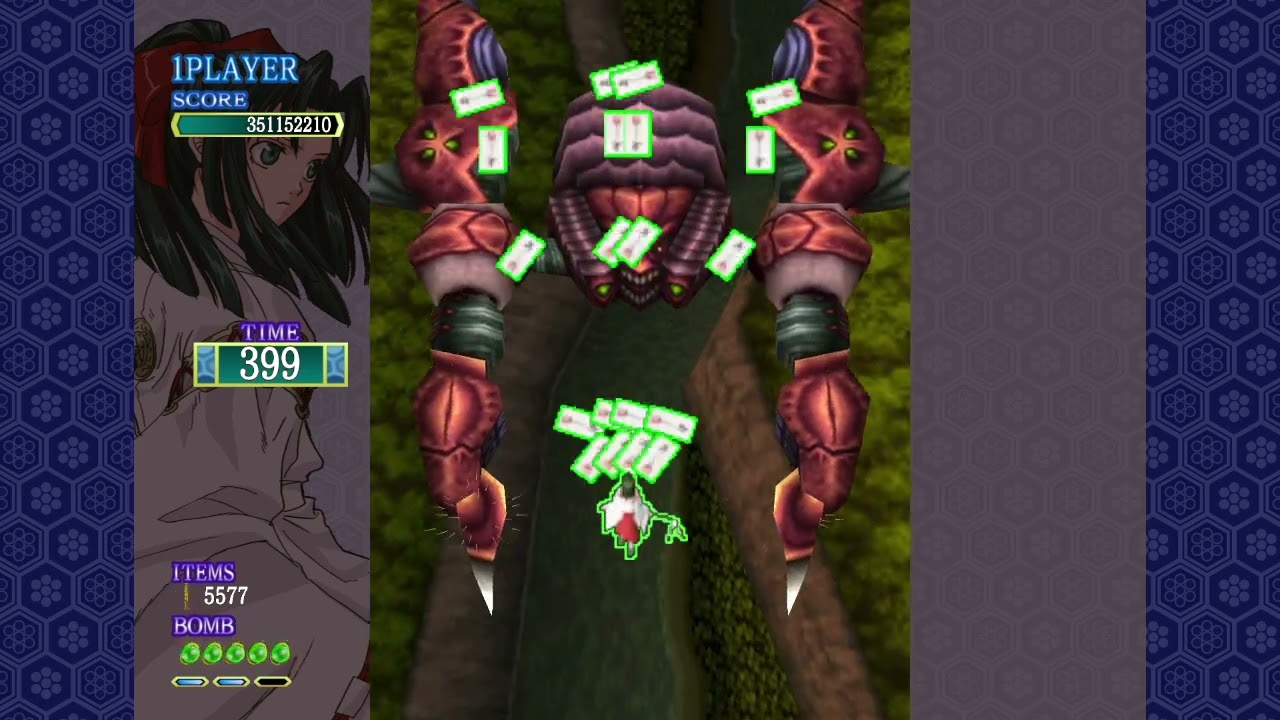 Castle Shikigami 1 (PC) - 1CC - Normal - Sayo Yuuki - 1.23bn