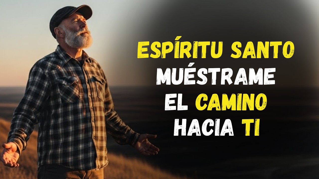 ESPÍRITU SANTO, guíame ahora estoy perdido y sin dirección
