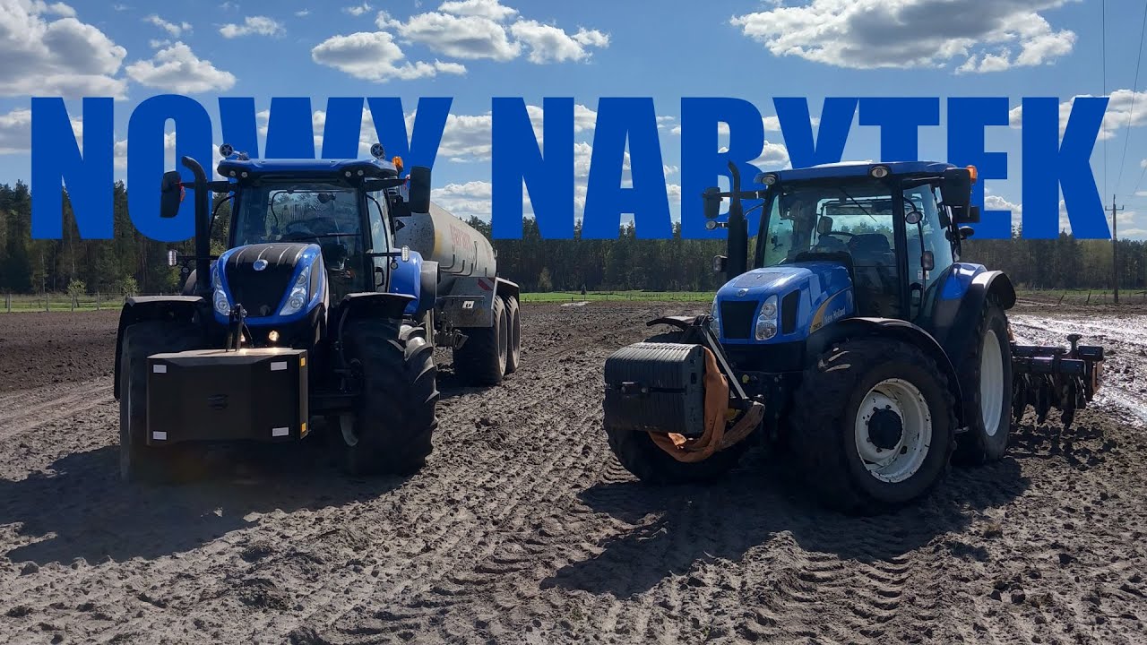 Nowy Nabytek New Holland T7.245 | Uprawa pod kukurydzę 2023 | New Holland T6030
